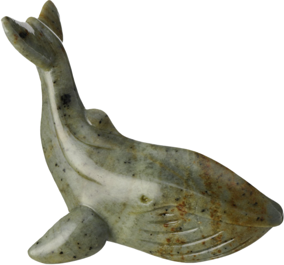 Whale sculpture